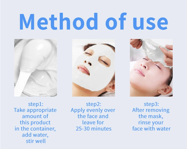 DIY Peel off Facial Hydro Jelly Face Mask Whitening Powder