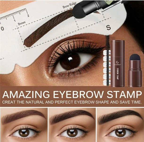 Wholesale Makeup Set Eyebrow Stamp and Stencil Kit Waterproof & Long Lasting with Custom Logo